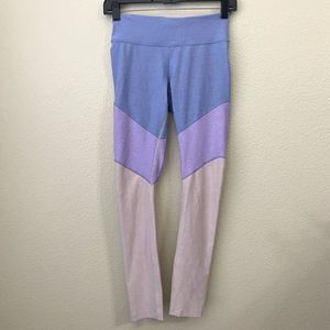 Outdoor Voices Springs 7/8 Leggings Womens Size XS Colorblock Pullon